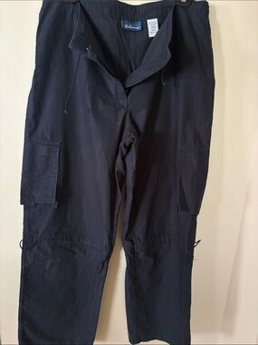 Express bleus Navy Utility Cargo Joggers with Drawstring Waist